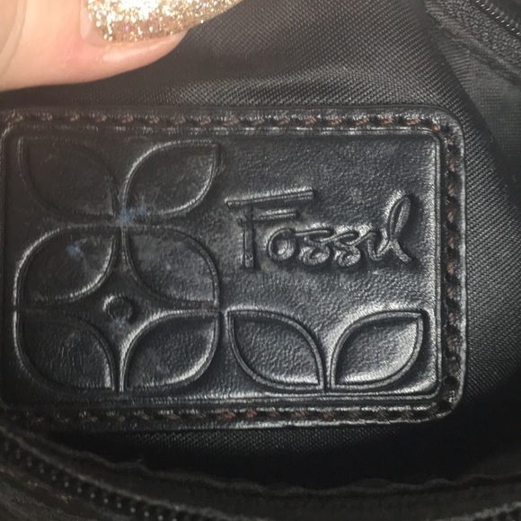 Fossil Jacquard Canvas hobo/shoulder bag - Picture 9 of 11